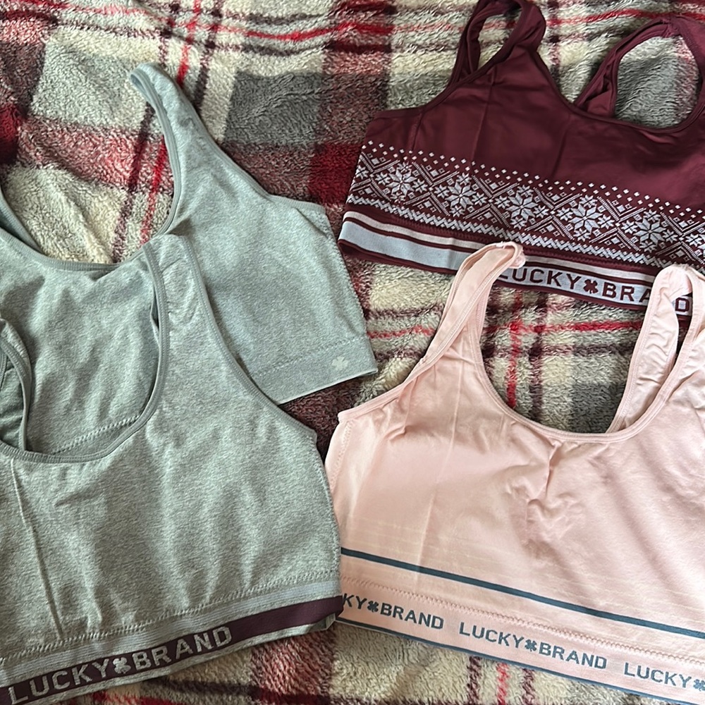Lucky brand bras. NEW